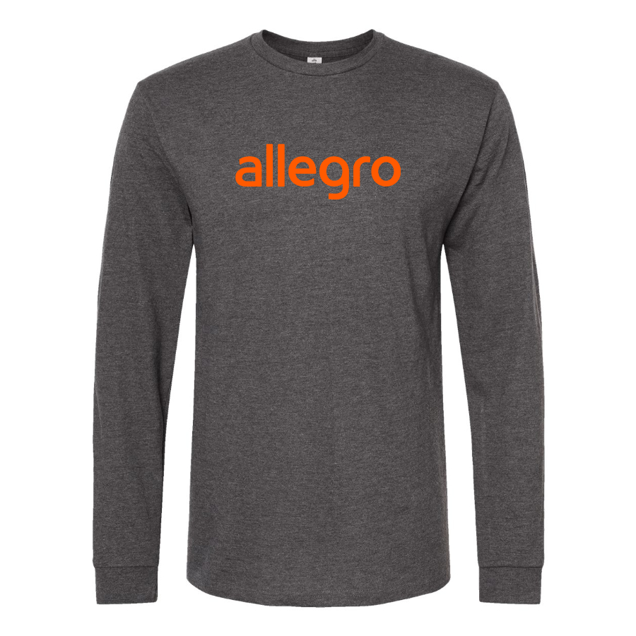 Men's Allegro Logo Cotton Long Sleeve T-Shirt