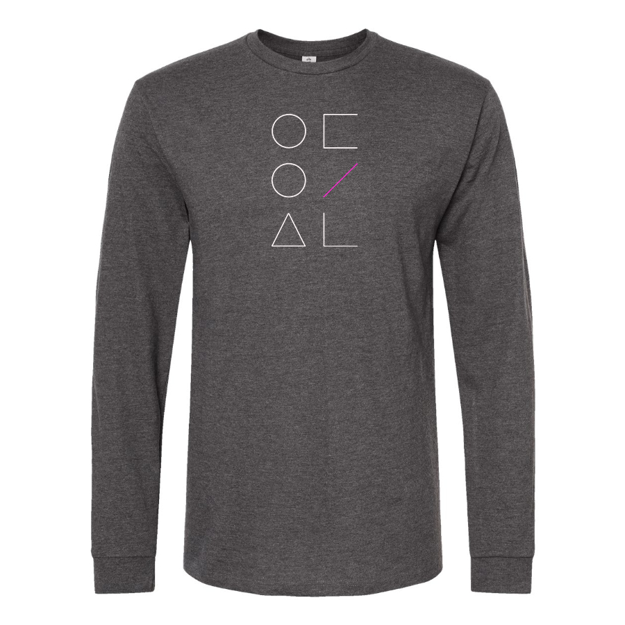 Men's  LOONA Logo Cotton Long Sleeve T-Shirt