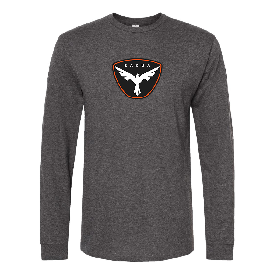 Men's Zacua Logo  Cotton Long Sleeve T-Shirt