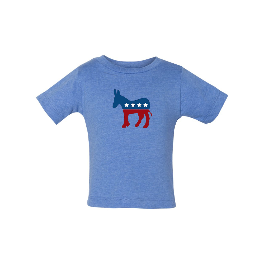 Democrat Election Symbol BELLA CANVAS Infant Jersey Tee