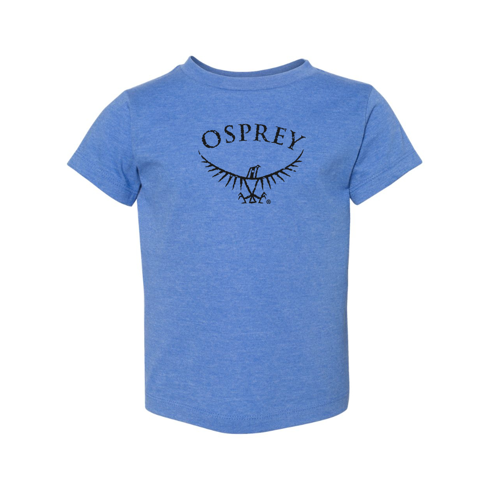 Osprey Black  BELLA  CANVAS Toddler Jersey Tee
