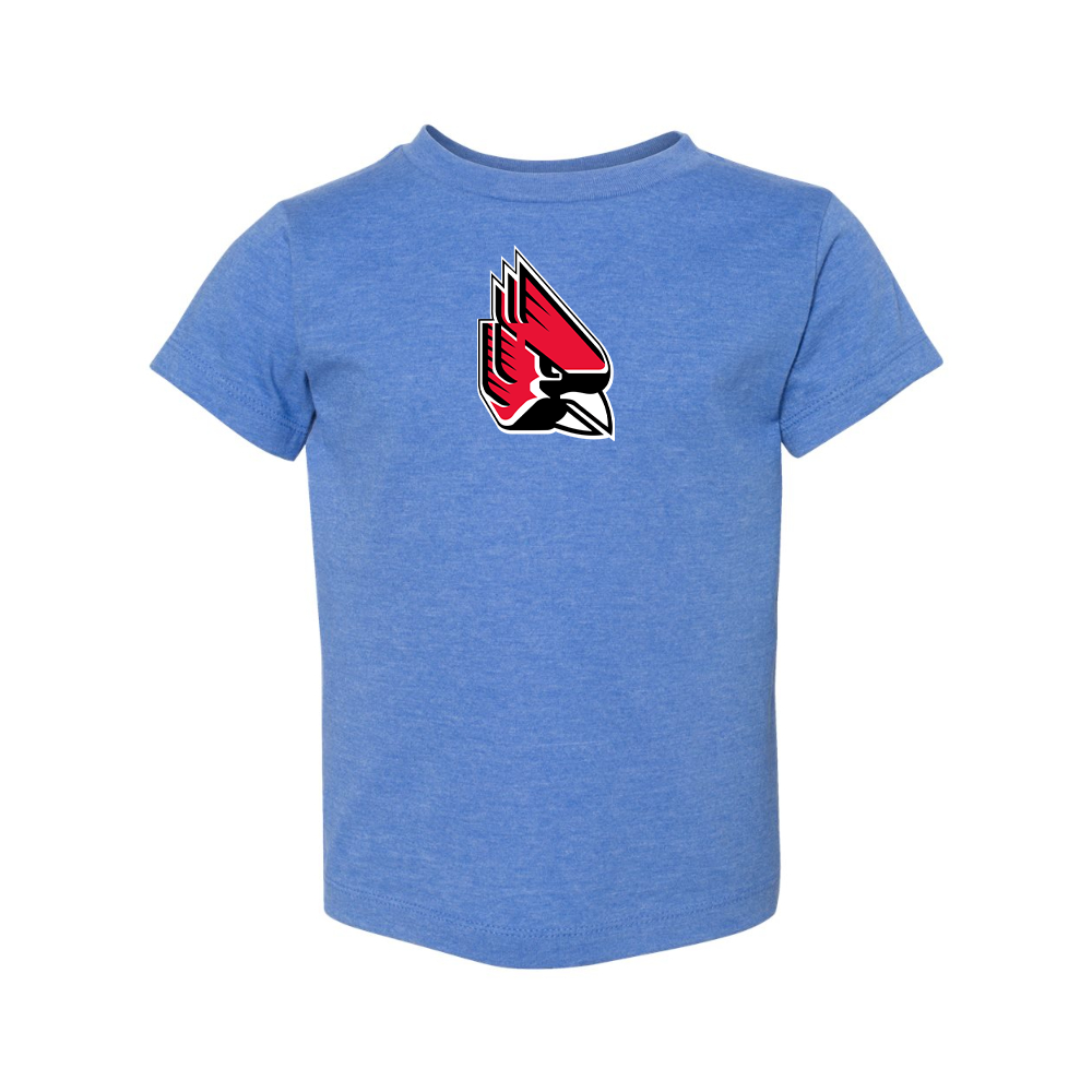 Ball State Cardinals BELLA  CANVAS Toddler Jersey Tee