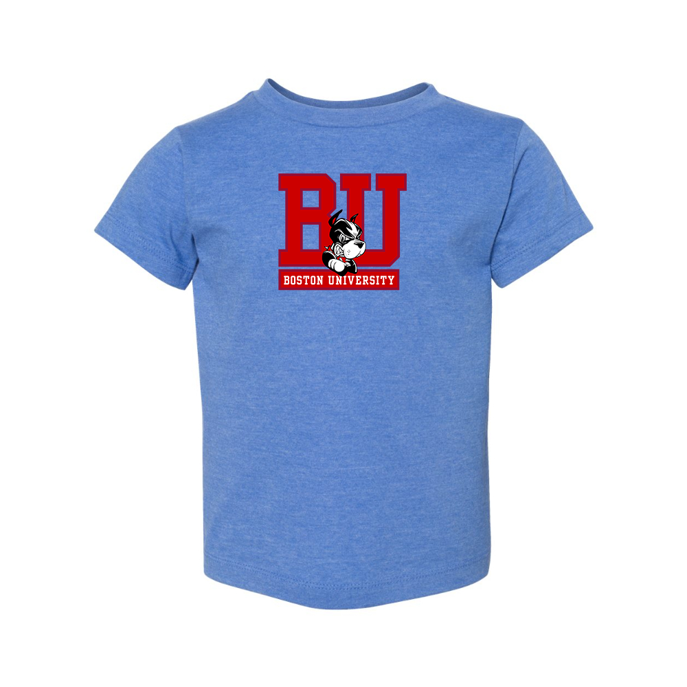 Boston University Terriers BELLA  CANVAS Toddler Jersey Tee