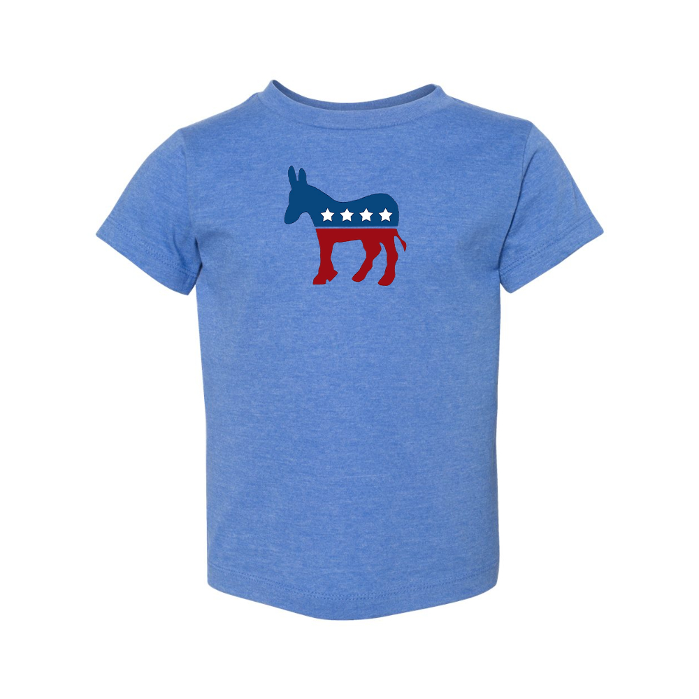 Democrat Election Symbol  BELLA  CANVAS Toddler Jersey Tee