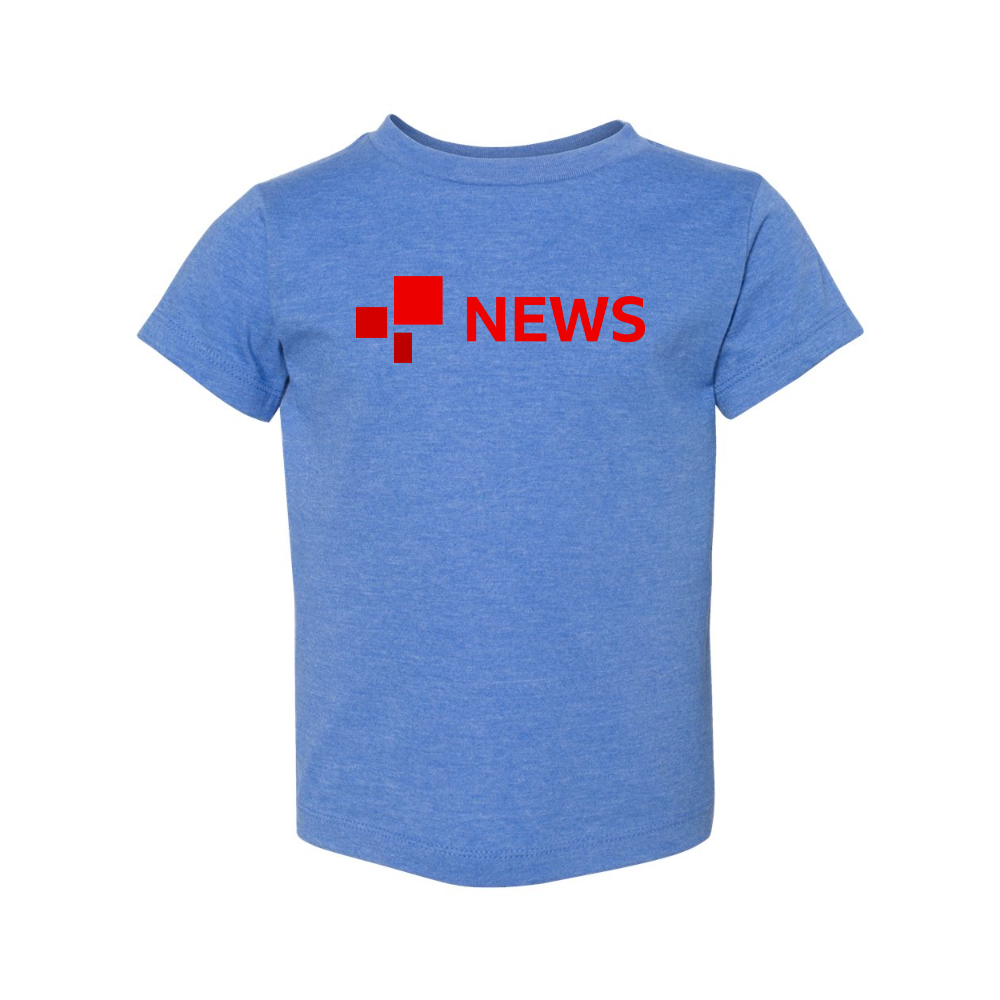 BBC News BELLA  CANVAS Toddler Jersey Tee