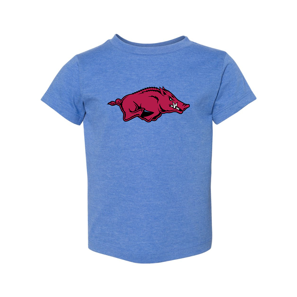 Arkansas Razorbacks BELLA  CANVAS Toddler Jersey Tee