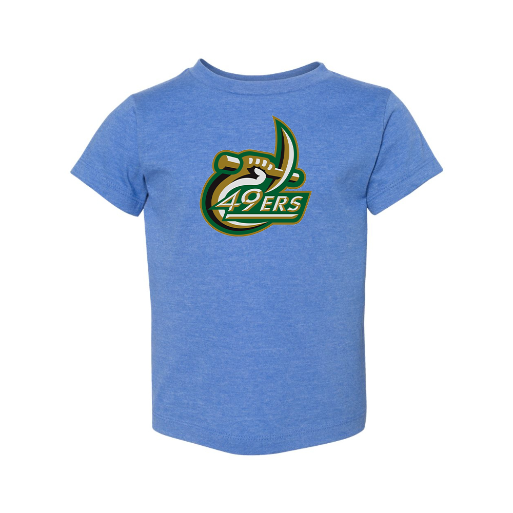 Charlotte 49ers BELLA  CANVAS Toddler Jersey Tee