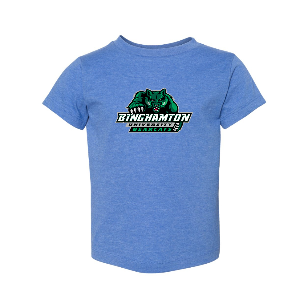 Binghamton Bearcats BELLA  CANVAS Toddler Jersey Tee