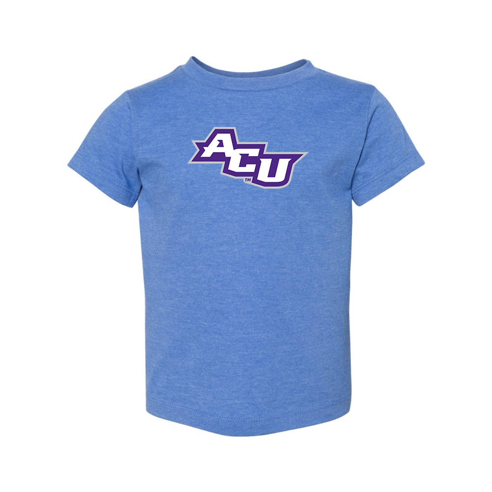 Abilene Christian Wildcats  BELLA  CANVAS Toddler Jersey Tee