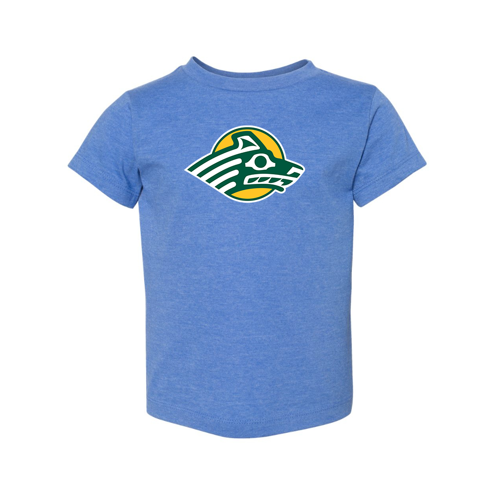 Alaska Anchorage Seawolves  BELLA  CANVAS Toddler Jersey Tee