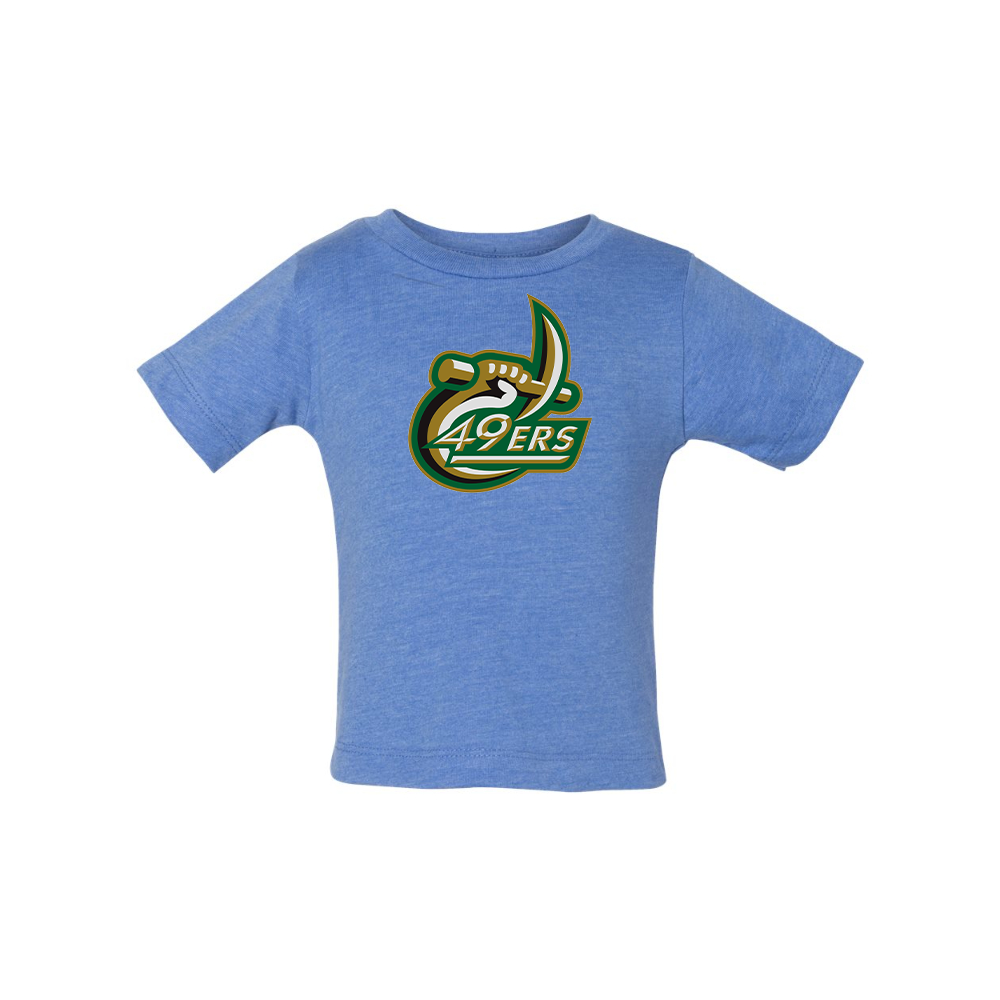 Charlotte 49ers BELLA CANVAS Infant Jersey Tee