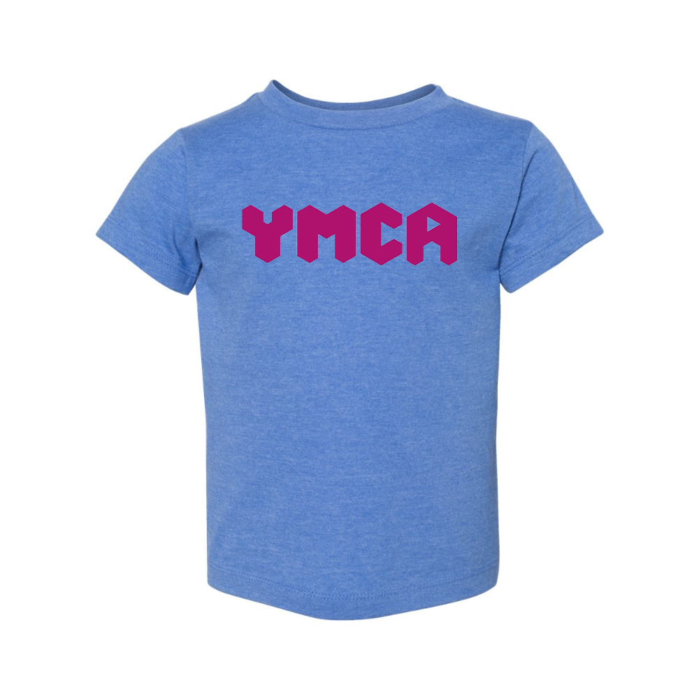 YMCA Mauve BELLA  CANVAS Toddler Jersey Tee