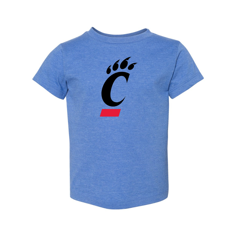 Cincinnati Bearcats BELLA  CANVAS Toddler Jersey Tee