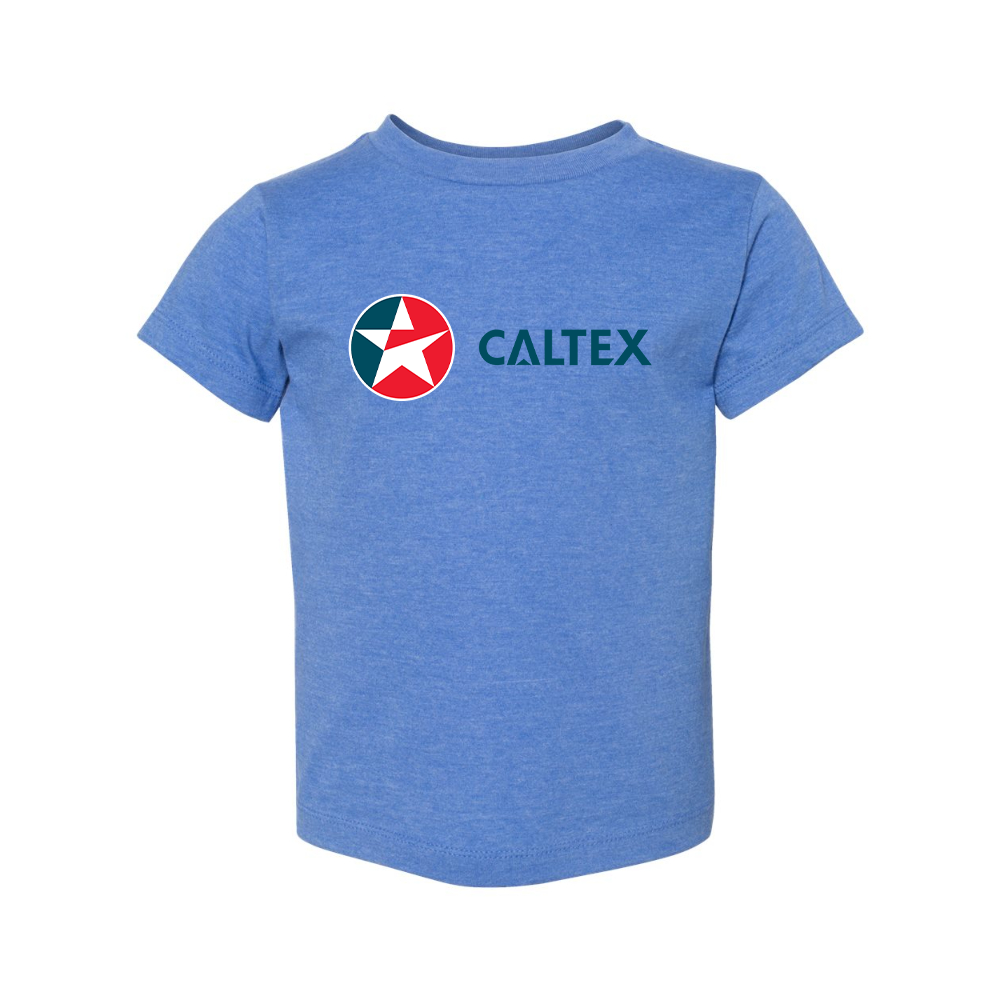 Caltex Gas Station BELLA  CANVAS Toddler Jersey Tee