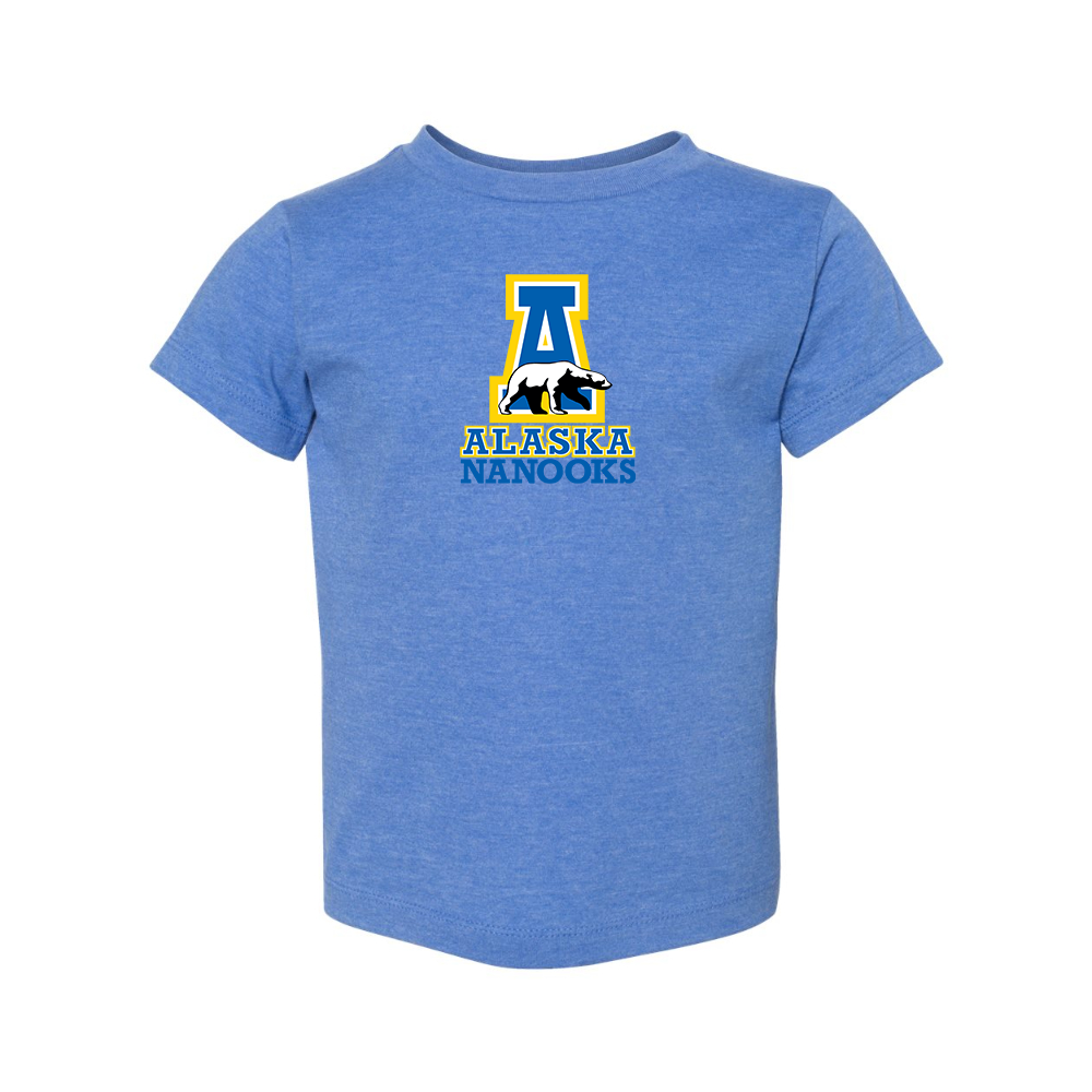 Alaska Nanooks BELLA  CANVAS Toddler Jersey Tee