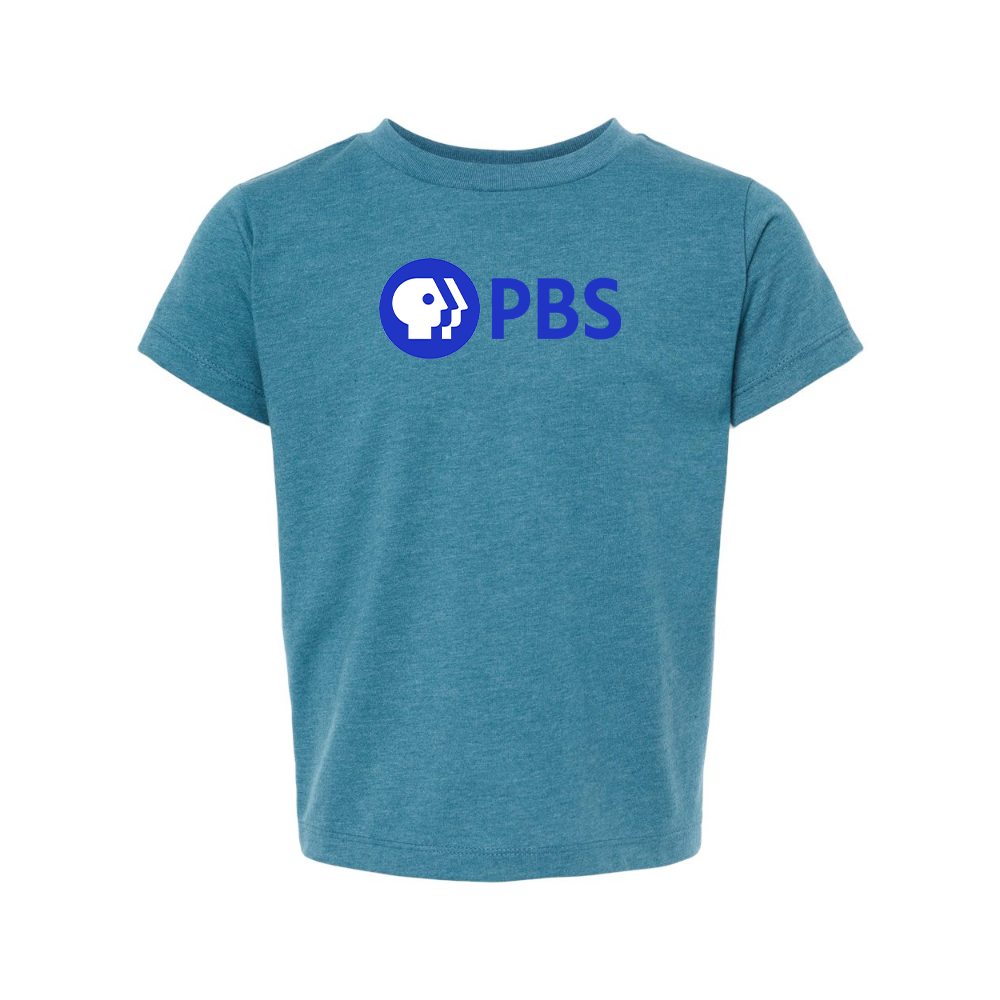 PBS Blue BELLA  CANVAS Toddler Jersey Tee