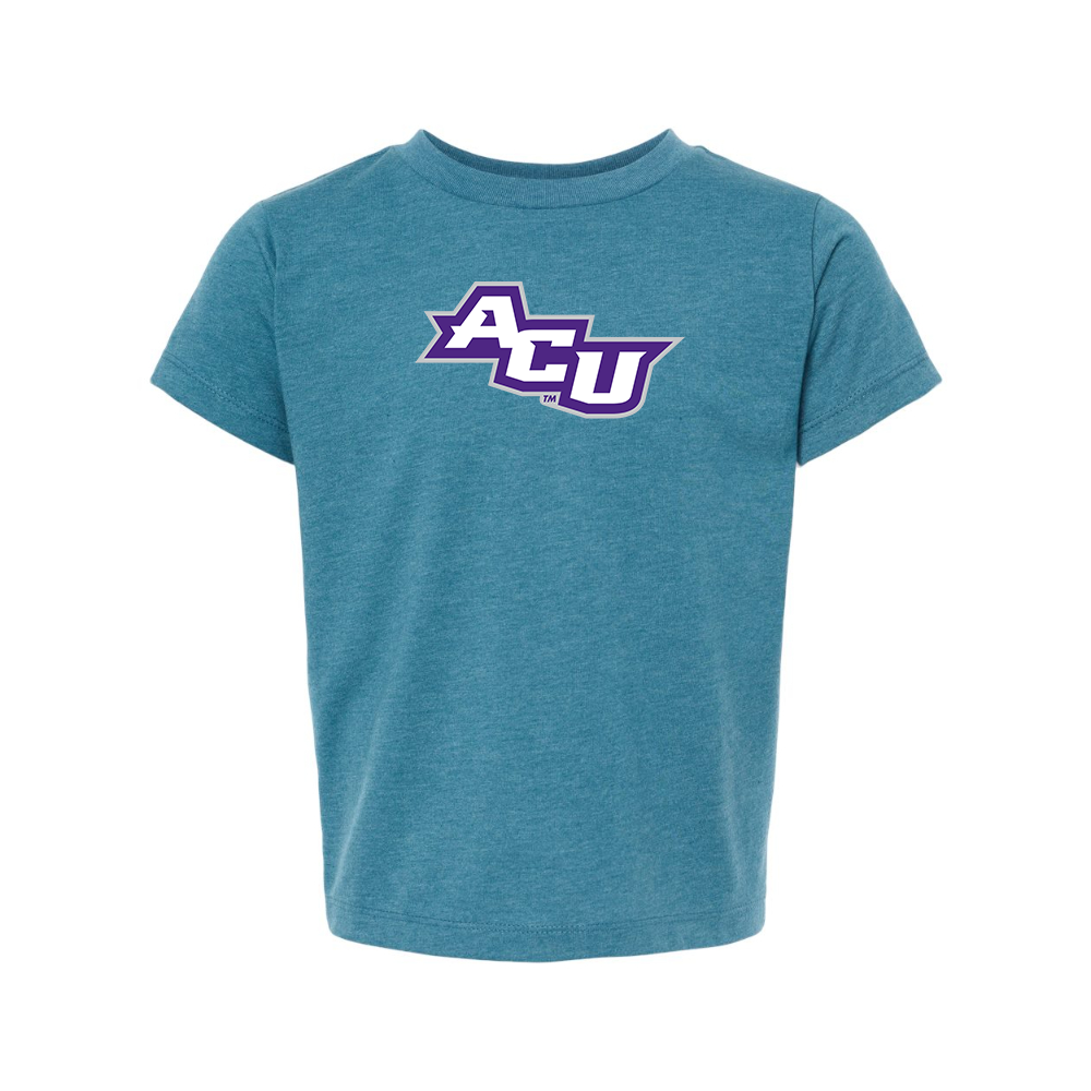 Abilene Christian Wildcats  BELLA  CANVAS Toddler Jersey Tee