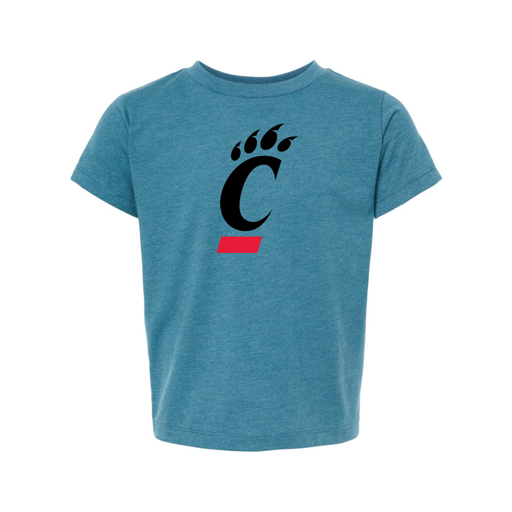Cincinnati Bearcats BELLA  CANVAS Toddler Jersey Tee