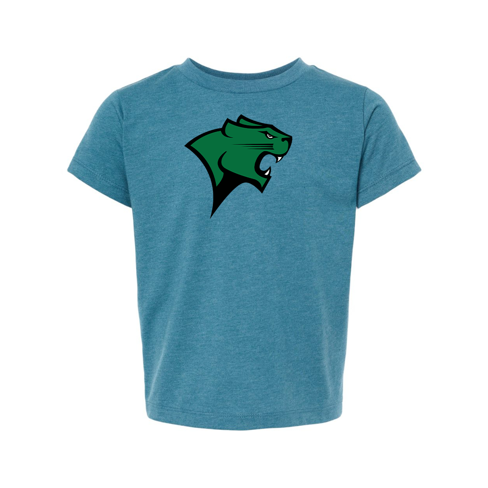 Chicago State Cougars  BELLA  CANVAS Toddler Jersey Tee