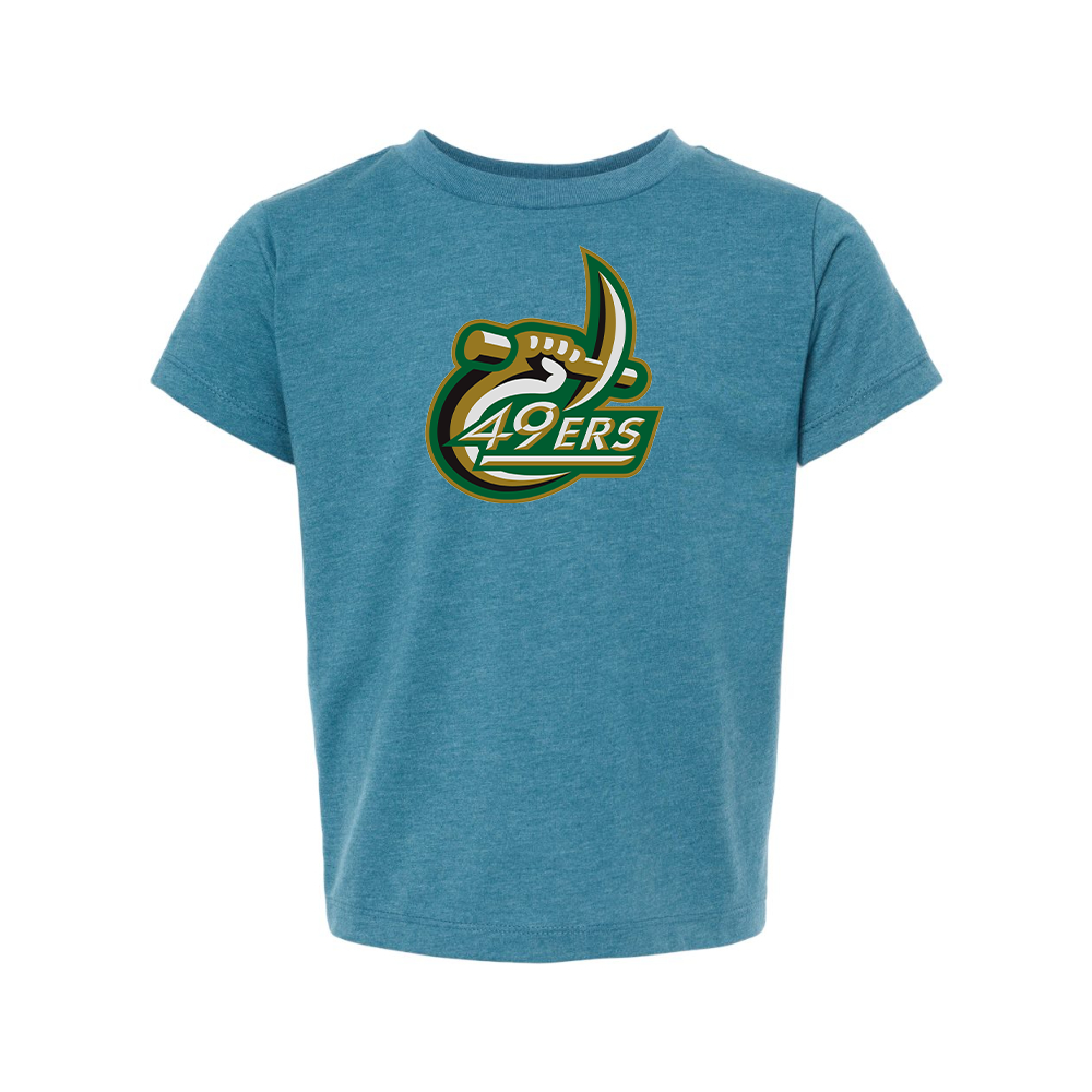 Charlotte 49ers BELLA  CANVAS Toddler Jersey Tee