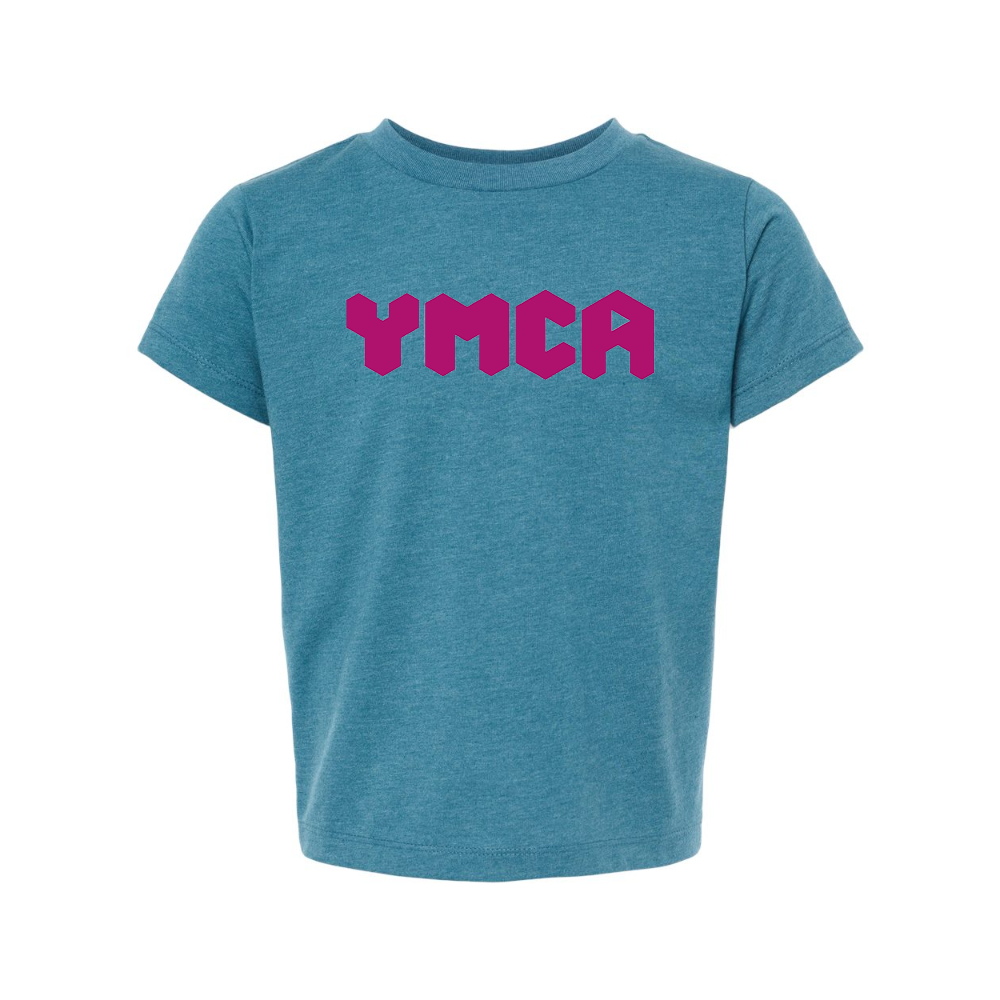 YMCA Mauve BELLA  CANVAS Toddler Jersey Tee