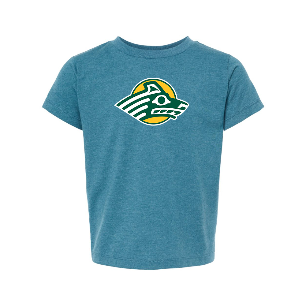 Alaska Anchorage Seawolves  BELLA  CANVAS Toddler Jersey Tee