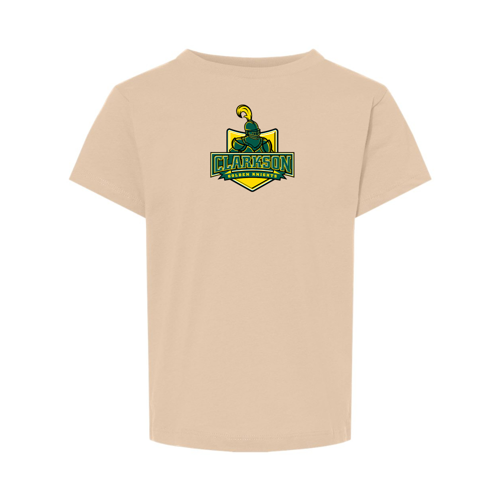 Clarkson Golden Knights BELLA  CANVAS Toddler Jersey Tee