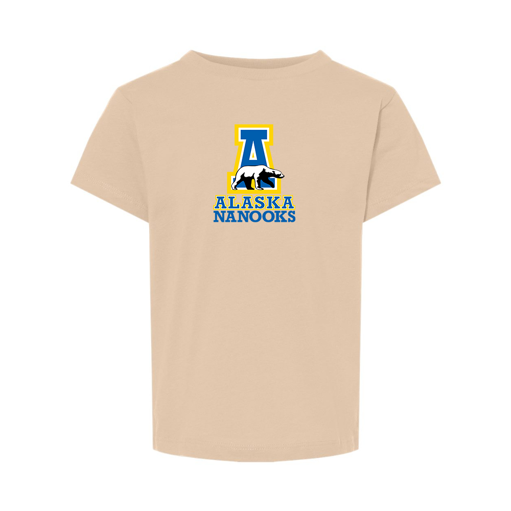 Alaska Nanooks BELLA  CANVAS Toddler Jersey Tee