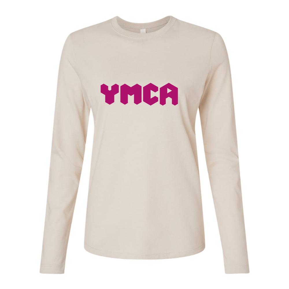 BELLA CANVAS YMCA Mauve Jersey Long Sleeve Tee