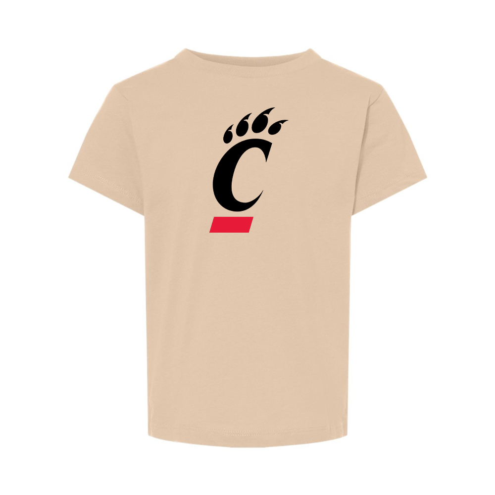 Cincinnati Bearcats BELLA  CANVAS Toddler Jersey Tee