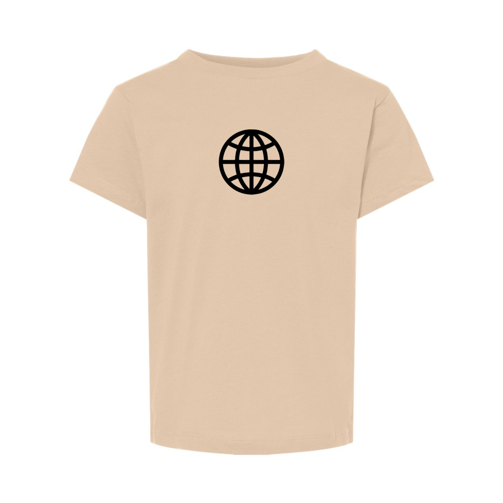 Internet Globe BELLA  CANVAS Toddler Jersey Tee