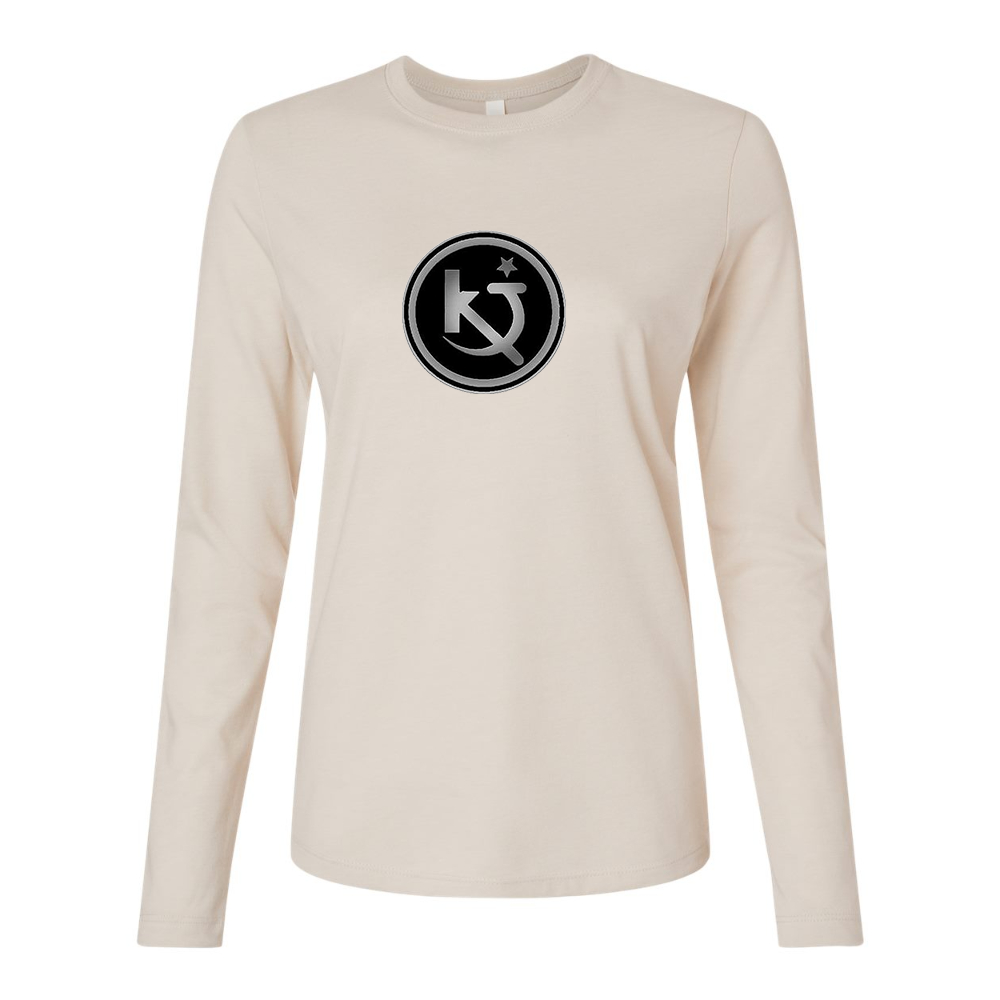 BELLA CANVAS Women’s Killing Joke  Jersey Long Sleeve Tee