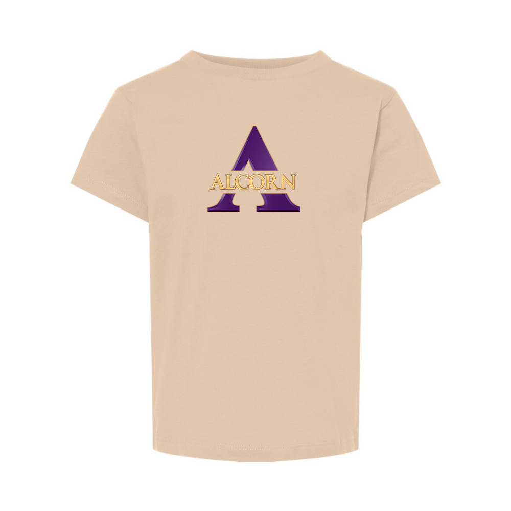 Alcorn State Braves  BELLA  CANVAS Toddler Jersey Tee
