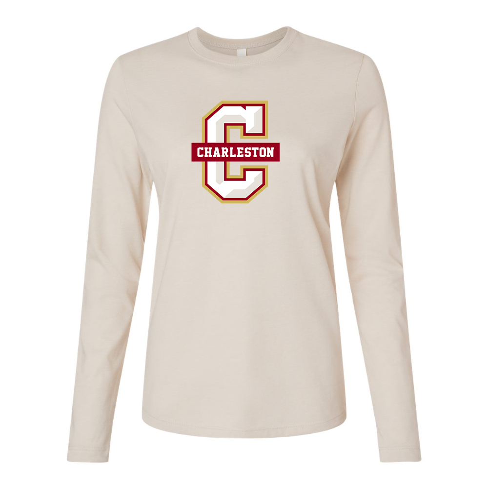 BELLA CANVAS Charleston Cougars Jersey Long Sleeve Tee