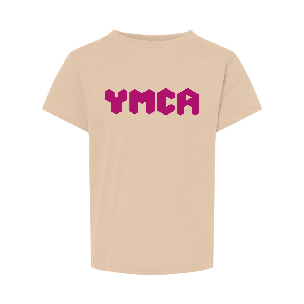 YMCA Mauve BELLA  CANVAS Toddler Jersey Tee