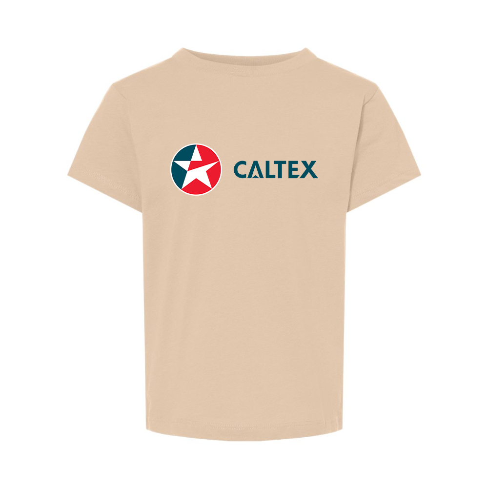 Caltex Gas Station BELLA  CANVAS Toddler Jersey Tee