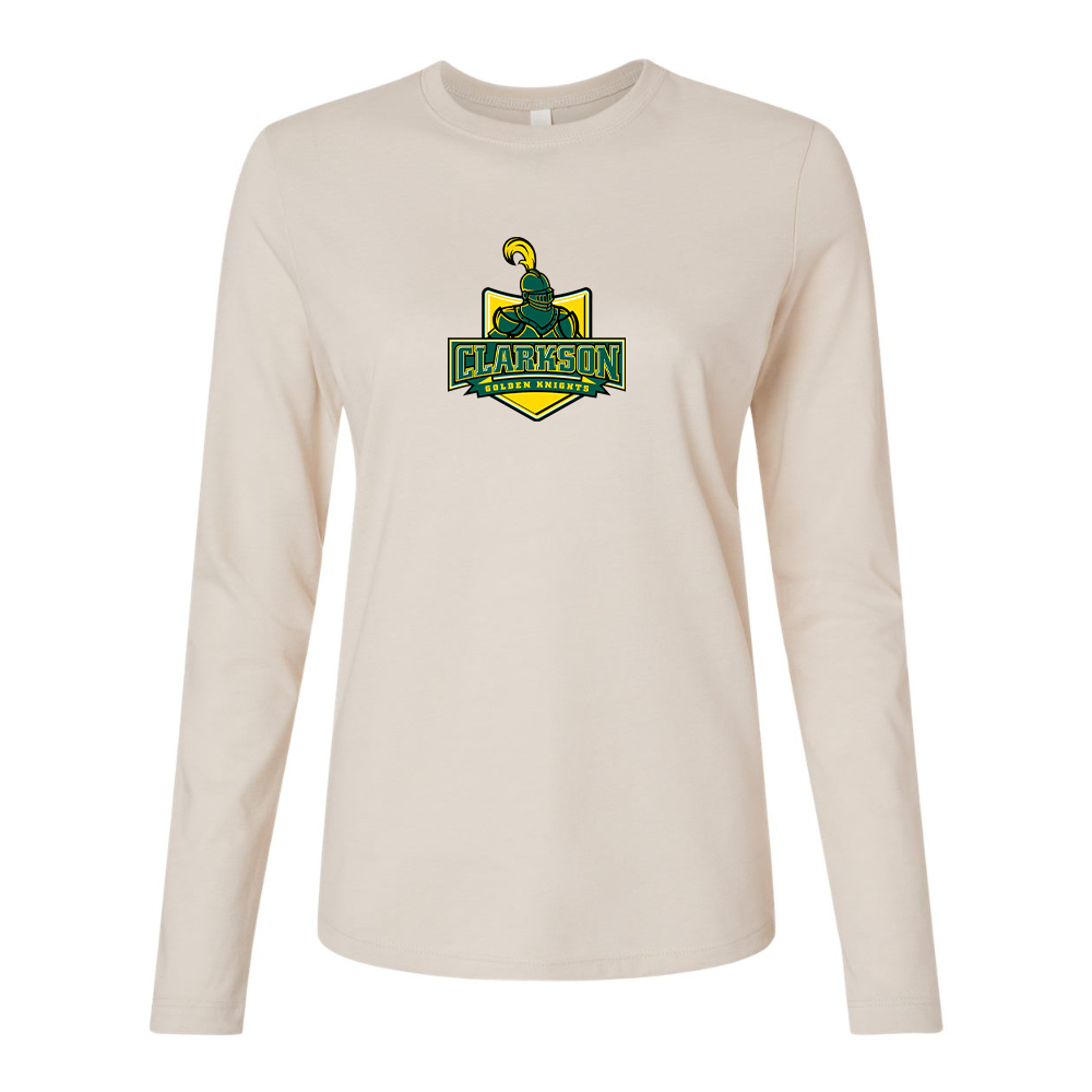 BELLA CANVAS Clarkson Golden Knights Jersey Long Sleeve Tee
