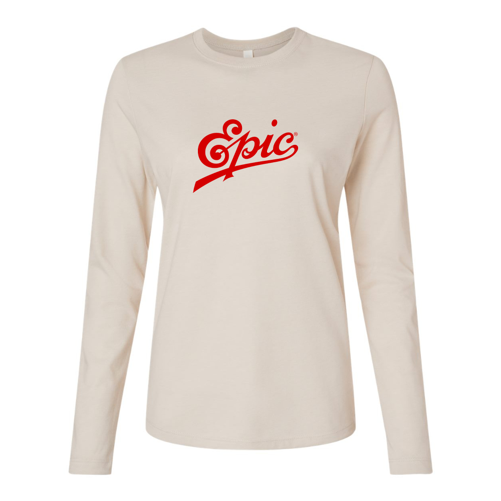 BELLA CANVAS Epic Records Jersey Long Sleeve Tee