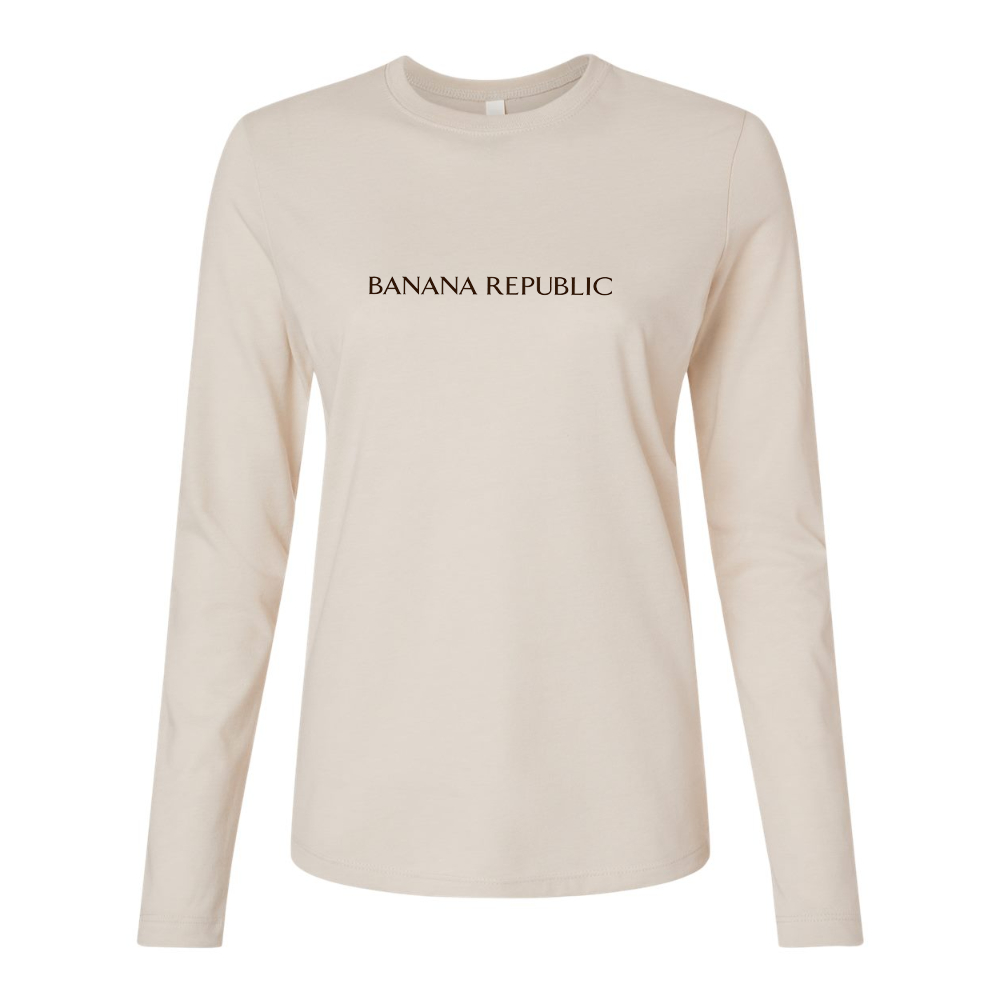 BELLA CANVAS Banana Republic Jersey Long Sleeve Tee