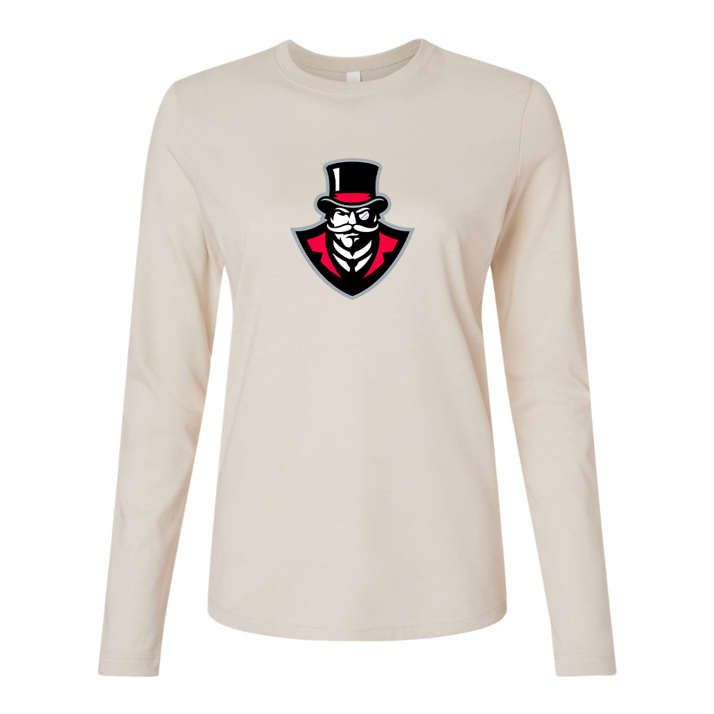 BELLA CANVAS   Austin Peay Governors Jersey Long Sleeve Tee