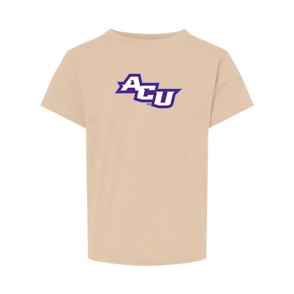 Abilene Christian Wildcats  BELLA  CANVAS Toddler Jersey Tee