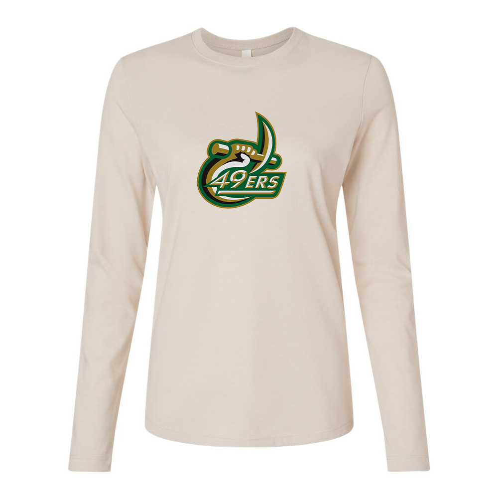 BELLA CANVAS Charlotte 49ers Jersey Long Sleeve Tee