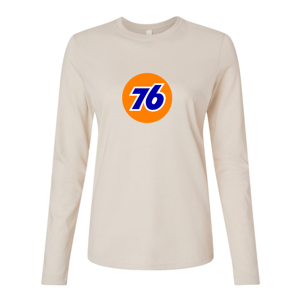 BELLA CANVAS Women’s 76 Gas Station Jersey Long Sleeve Tee