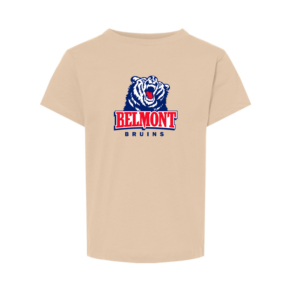 Belmont Bruins  BELLA  CANVAS Toddler Jersey Tee