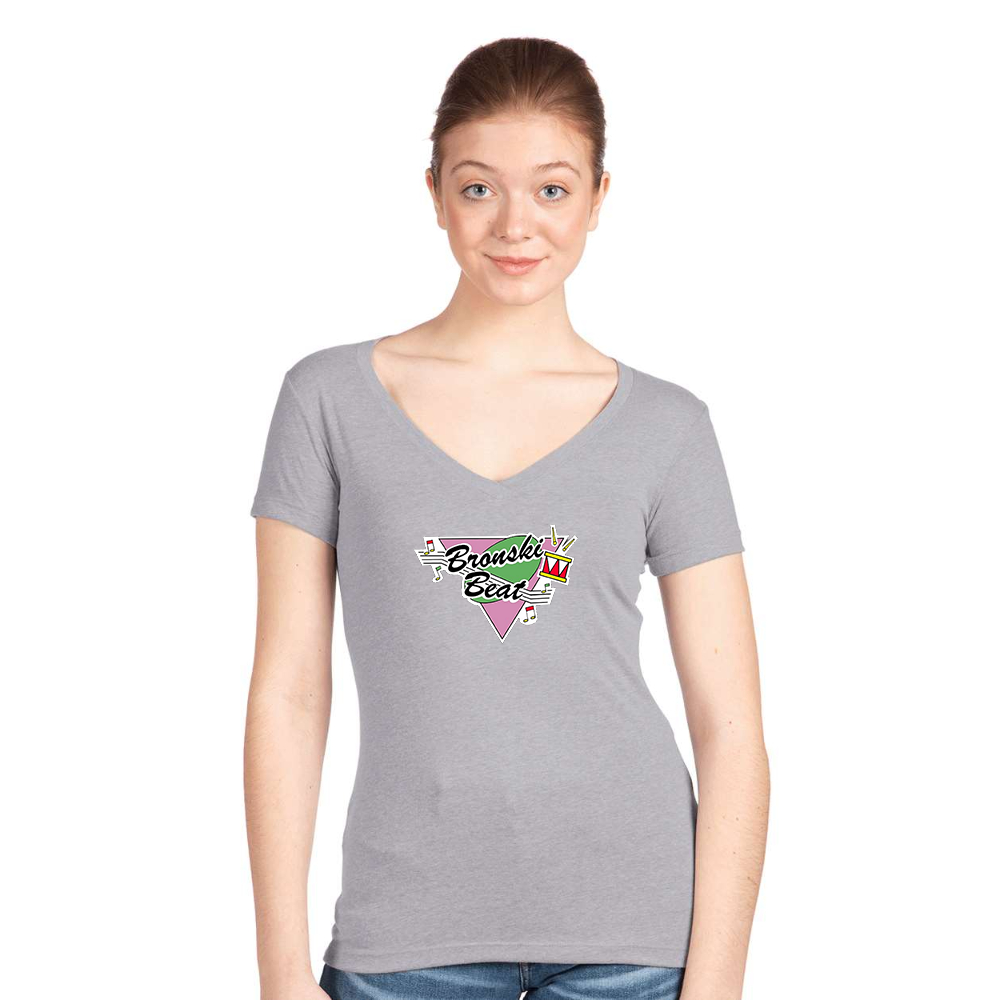 Women's  Bronski Beat  Next Level V-Neck T-Shirt
