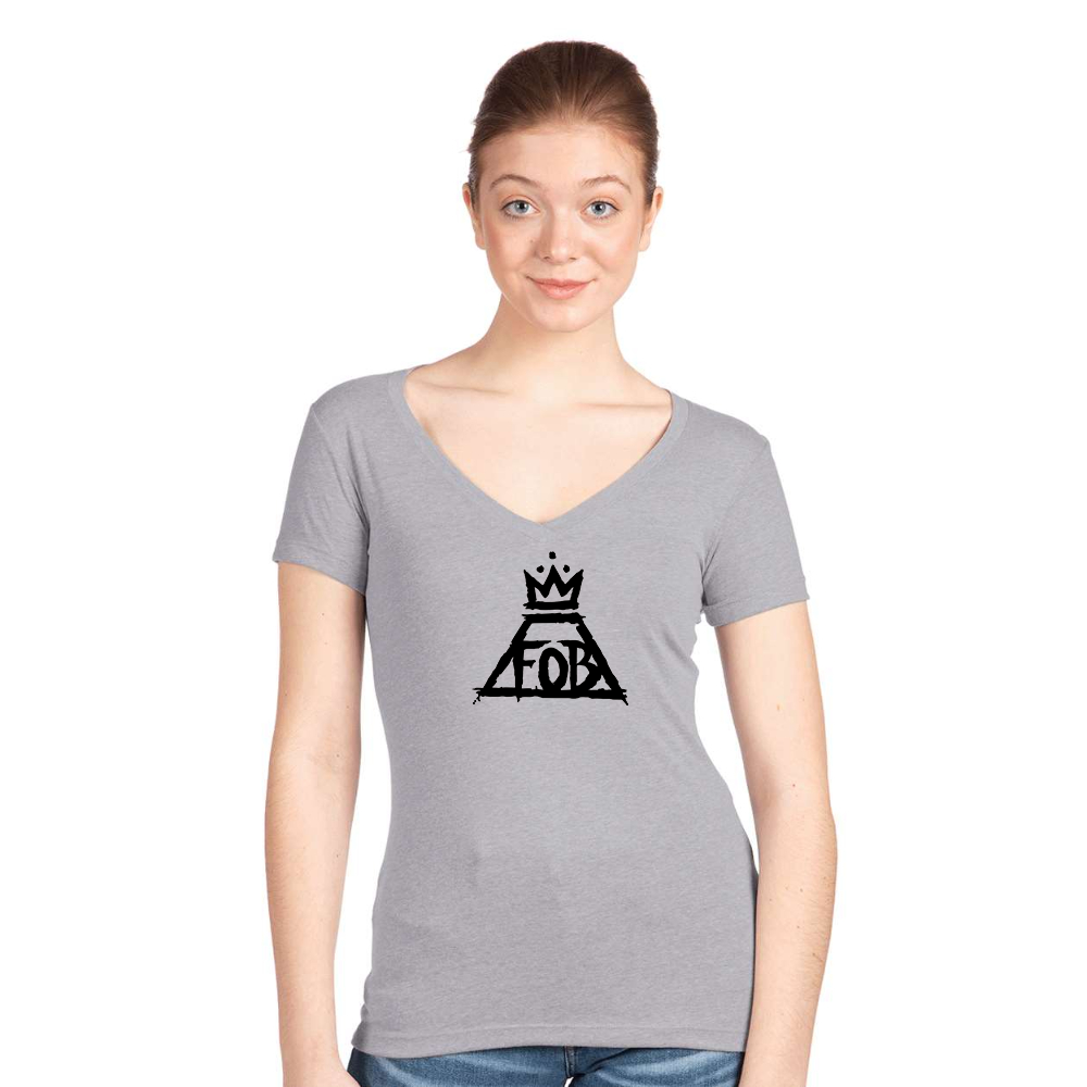 Women's Fall Out Boy Next Level V-Neck T-Shirt