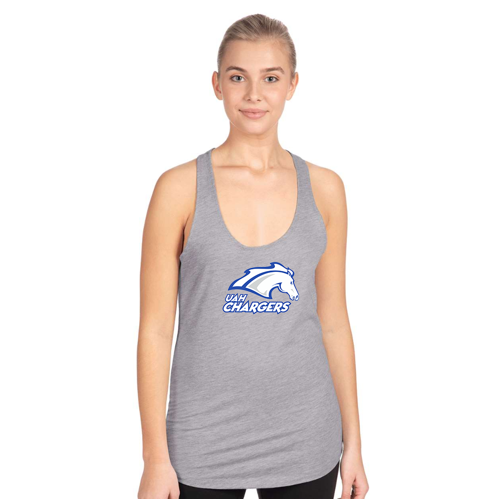 Women's Alabama Huntsville Chargers Next Level Ideal Racerback Tank
