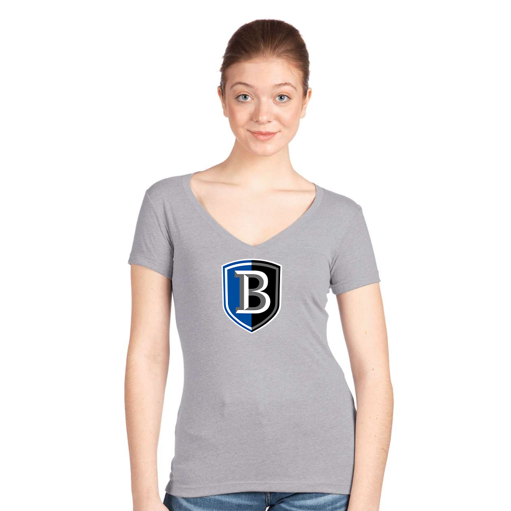 Women's  Bentley Falcons  Next Level V-Neck T-Shirt
