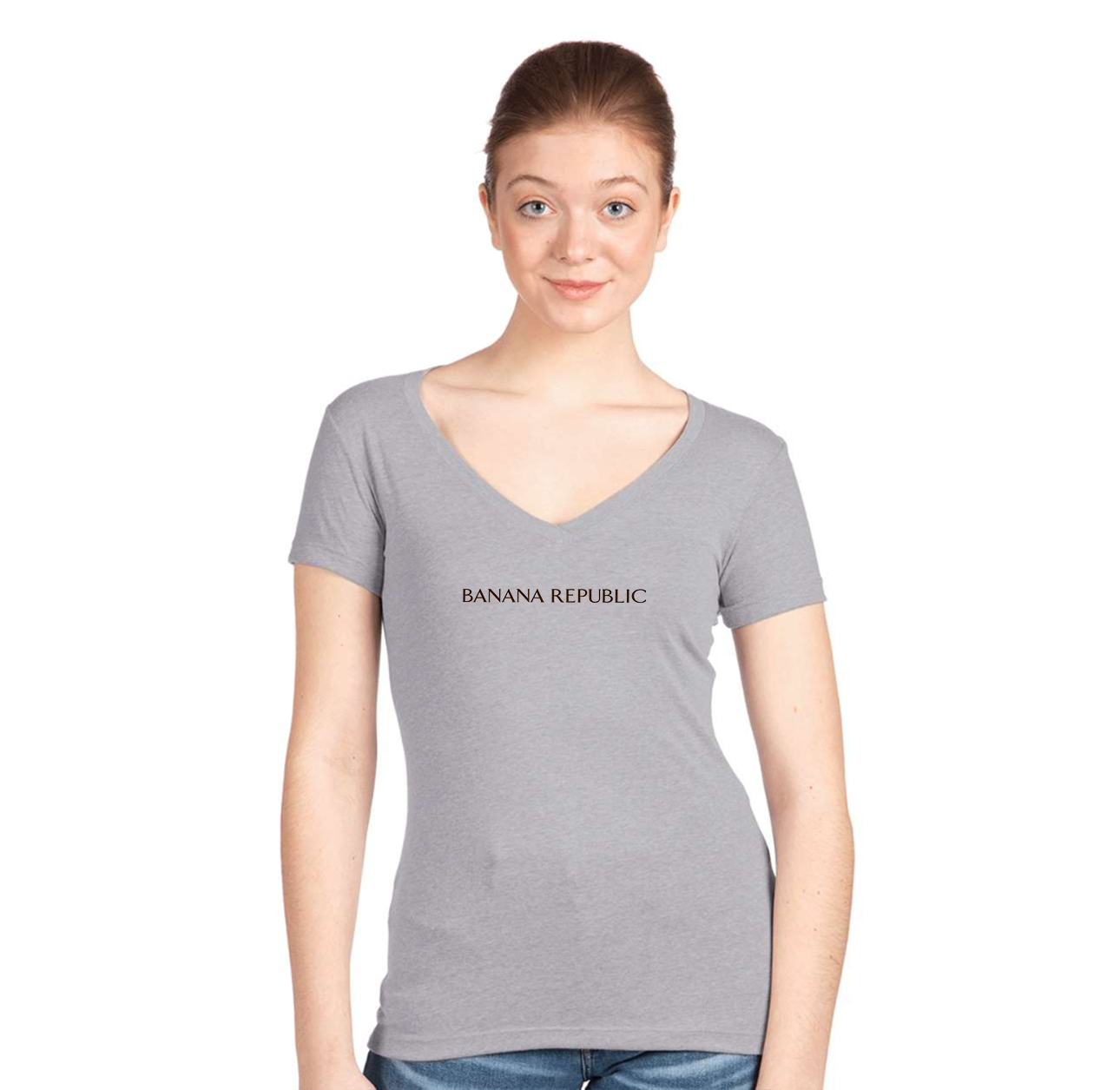 Women's Banana Republic Next Level V-Neck T-Shirt
