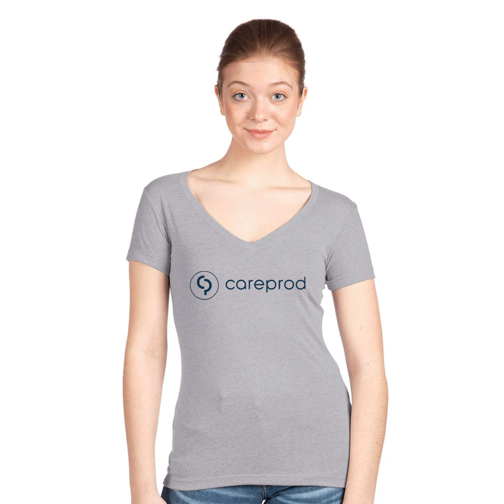 Women's Careprod Next Level V-Neck T-Shirt